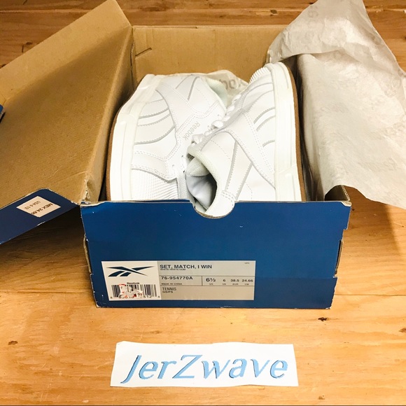 NIB!!! REEBOK Set, Match, Win Tennis Sneakers - Picture 8 of 8